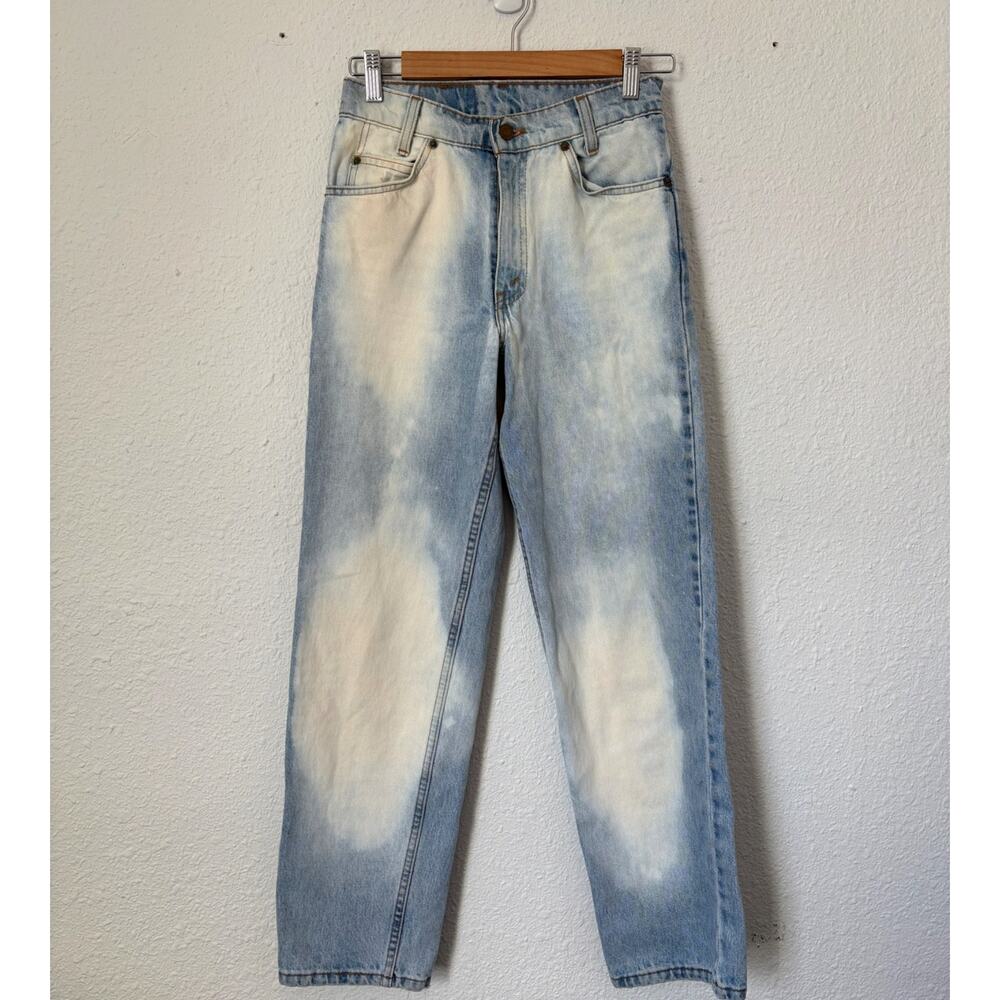 Vintage Levi's Orange Tab 550 Jeans 27x30 Bleached 90s Grunge Skater